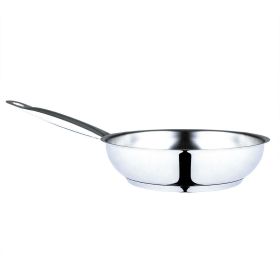 Serenk Modernist Stainless Steel Frying Pan 24 cm