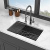 30 Inch Undermount Sink - 30"x18"x10" Gunmetal Black Undermount Kitchen Sink 16 Gauge 10 Inch Deep Single Bowl Kitchen Sink Basin