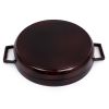 LAVA Premium Round Cast Iron Dutch Oven with Dome Lid 11 in / 28 cm