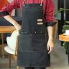 1pc Apron; Waterproof And Oil-proof Apron With Pockets; Universal Apron For Women And Men; For Coffee Bar; Restaurant; Multipurpose Aprons 29.5in*27.5