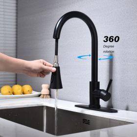 Kitchen Faucet with Pull Out Spraye (Color: as Pic)