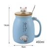 Cartoon Cat Ceramic Coffee Mug