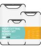 Household Kitchen Accesionse Set of 3 Cutting Boards