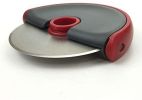 Pizza Cutter Wheel with Sharp Blade Pizza Slicer Comfortable and Safety Rubber Guard Easy to Cut and Clean Pizza Roller Blade