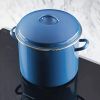 16qt Porcelain Enamel Covered Stock Pot 4 out of 5 stars with 163 reviews 163